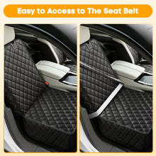 Dog Car Seat Cover – Waterproof PU Leather Front Seat Cover for Cars, Trucks & SUVs
