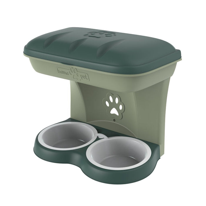 Bama pet dog food bowl 48x27x42 cm green-0