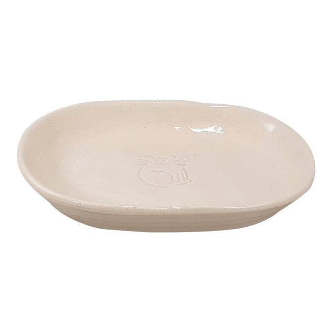 Katzennapf – Keramikschale Jada, creme