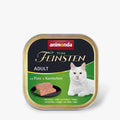 Katzennassfutter vom Feinsten Adult mit Pute & Kaninchen 100g, 32er Pack | Animonda Cat