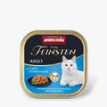 Katzennassfutter Vom Feinsten mit Lachs in Kräutersauce 100g, 32er Pack | Animonda Cat