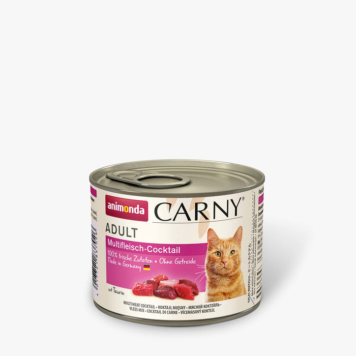 Katzennassfutter Dose Carny Adult Multifleisch, 6er Pack – Animonda Cat