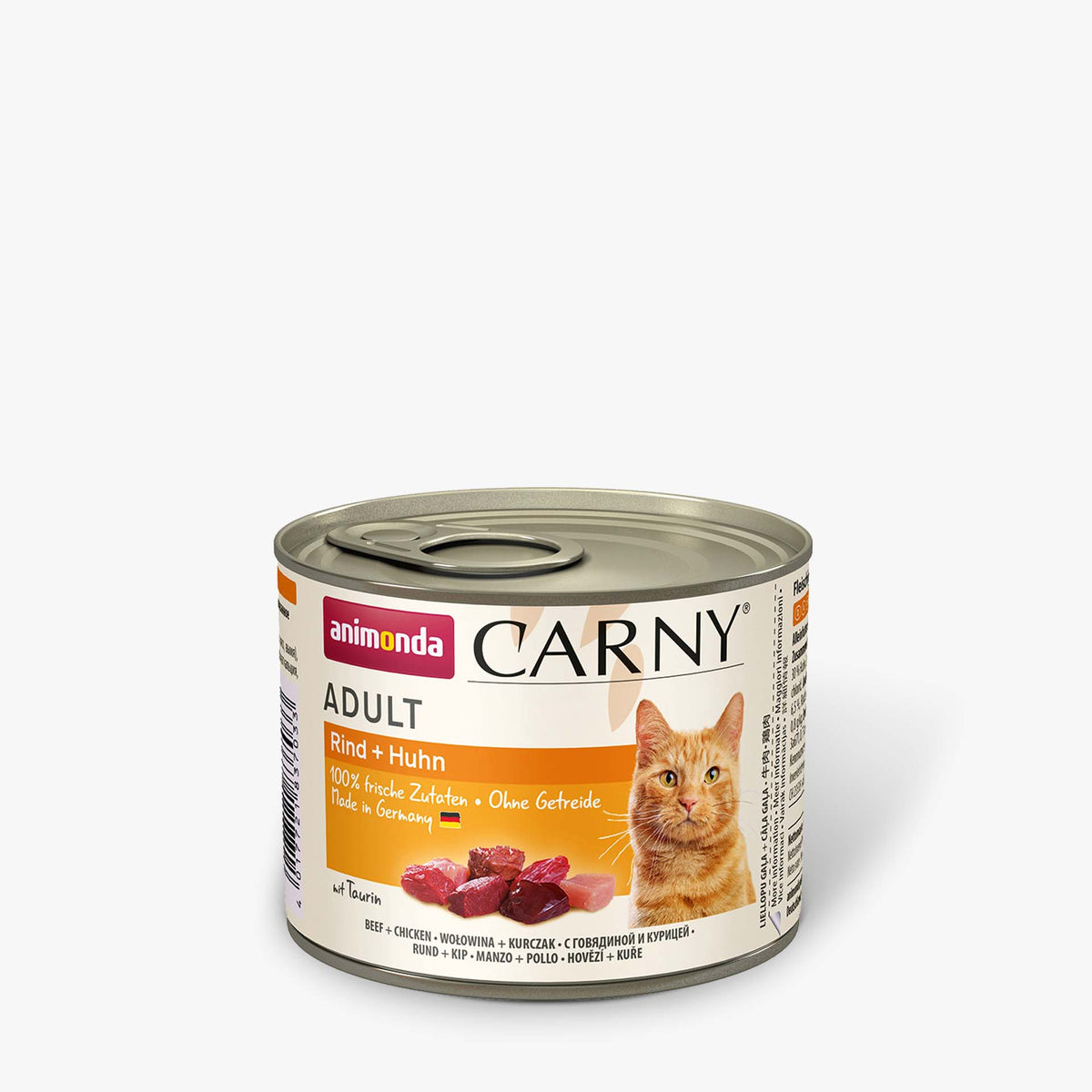 Katzennassfutter Dose Carny Adult Rind & Huhn, 6er Pack – Animonda Cat