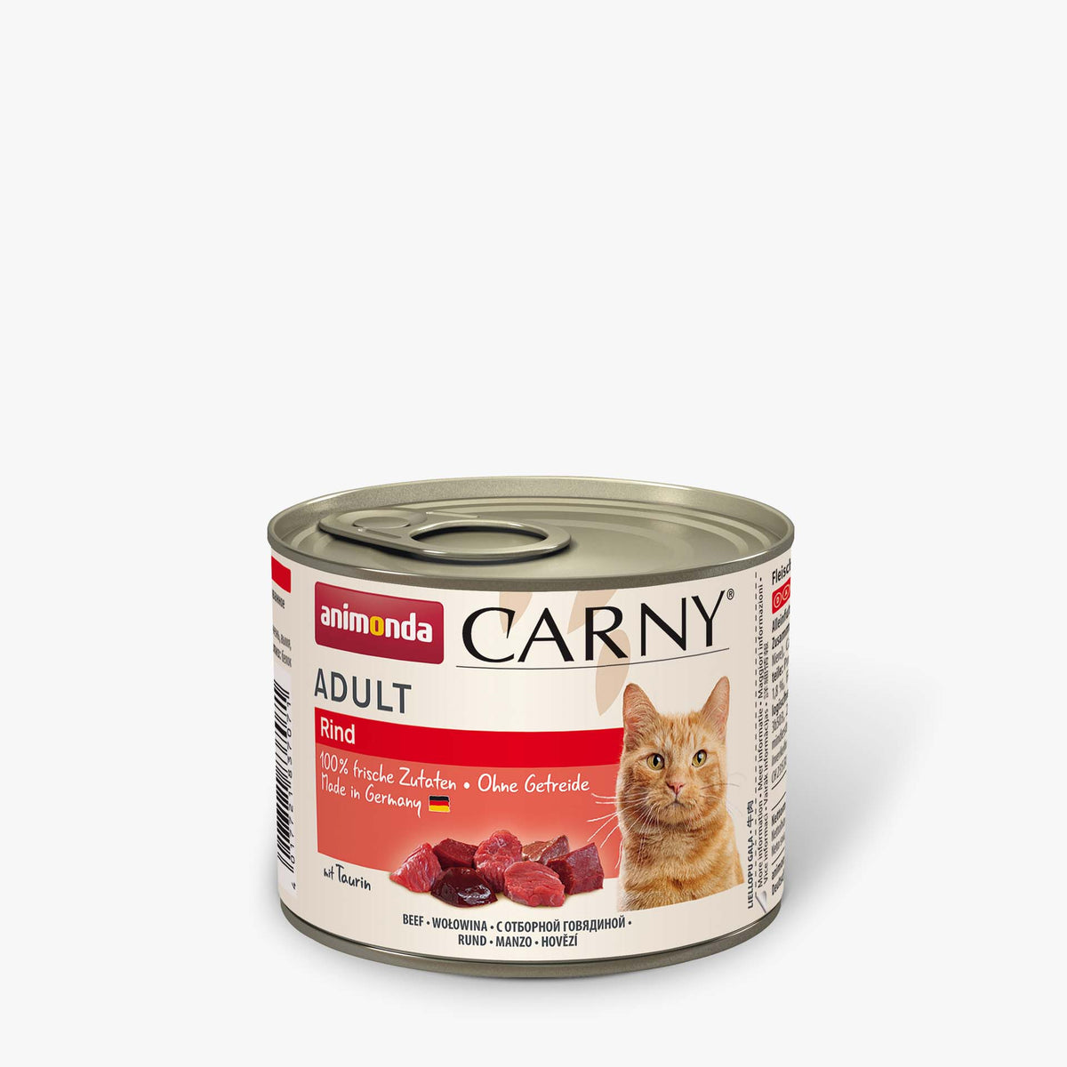 Katzennassfutter Dose Carny Adult Rind, 6er Pack – Animonda Cat
