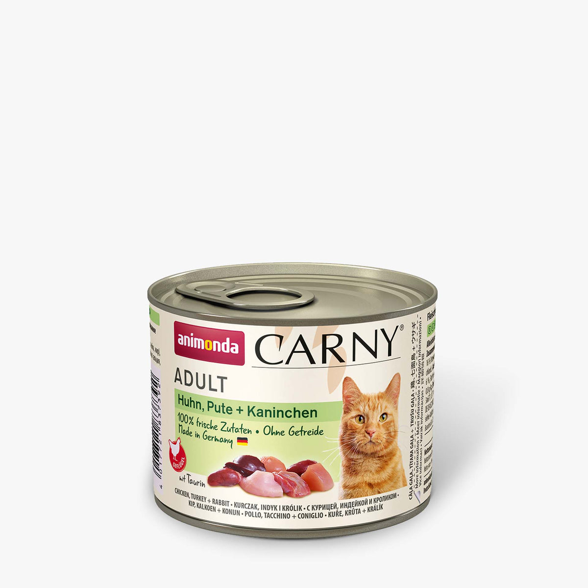 Katzennassfutter Dose Carny Adult Huhn & Pute & Kaninchen, 6er Pack – Animonda Cat