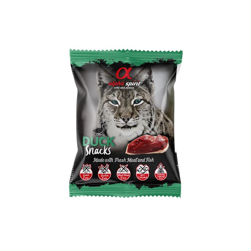 Katzensnacks Cat Bag Ente, 50g – Alpha Spirit