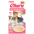 Katzensnacks Inaba Churu Cat Püree Thunfisch& Lachs 4 x 14g
