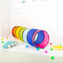 Pop-Up Pet Crawl Tunnel Tent with Toys