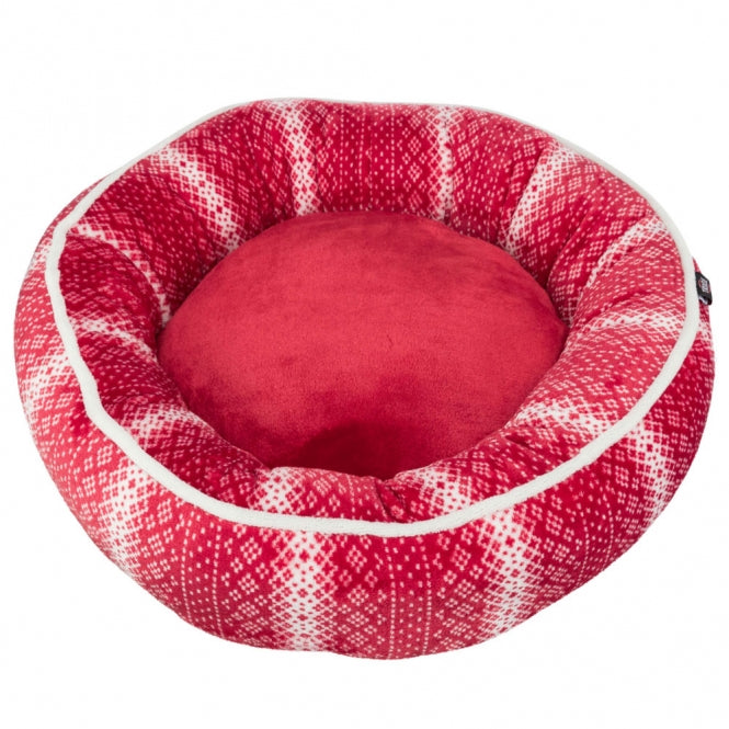 Hundebett – Xmas Lumi, rot – Bild 2