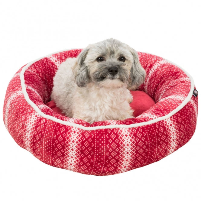 Hundebett – Xmas Lumi, rot – Bild 5