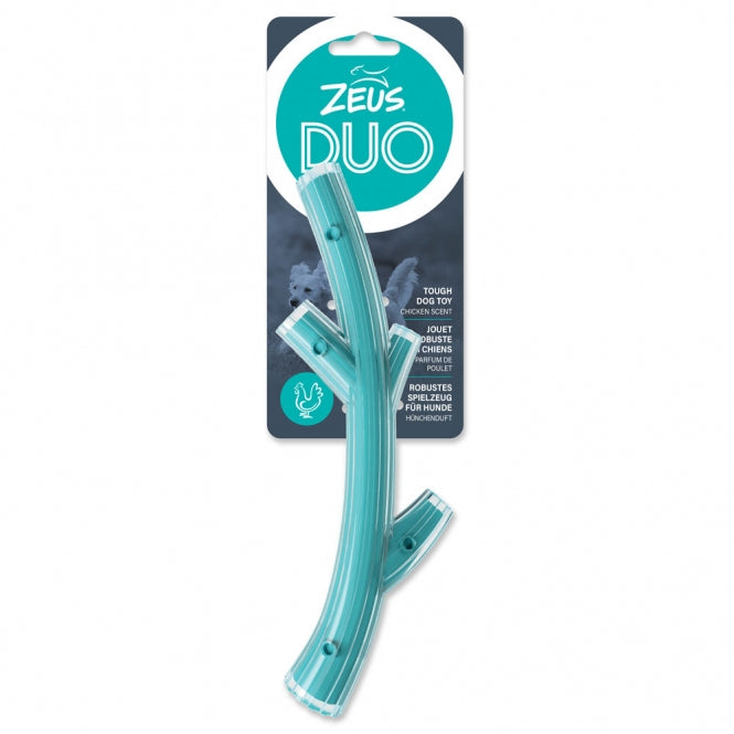 Intelligenzspielzeug für Hunde – Duo (klein) mit Hühnchenduft, 23 cm