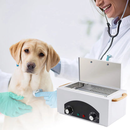 2230ML High Temperature sterilisation Cabinet 300W Dry Heat Foot cat Tattoo Nail Studio with Timer High Pressure Sterilizer