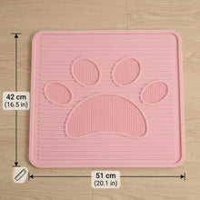 High Quality Large Cat Litter Mat Waterproof Non Slip and Durable Pet Litter Control Mat with Easy Clean Honeycomb Design Ideal