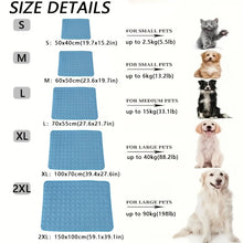 Summer Cooling Mat for Dogs & Cats – Breathable Washable Pet Cooling Pad