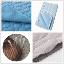 Summer Cooling Mat for Dogs & Cats – Breathable Washable Pet Cooling Pad