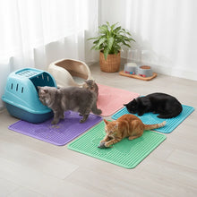 High Quality Large Cat Litter Mat Waterproof Non Slip and Durable Pet Litter Control Mat with Easy Clean Honeycomb Design Ideal