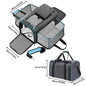 Large Capacity Cat Carrier Bag Soft Side Backpack Cat Pet Carriers Expandable Cat Travel Bags Transport For Small Dogs Cats