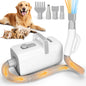 Nobleza Pet Blower Professional Dog Dryer 2000W, Pet Hair Dryer with 4 Nozzles, 3 Speeds and Adjustable Temperature, 2m Extendable Hose, Ideal for Grooming Salons and Homes