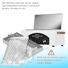 Dry Heat Sterilizer – 2230 ml High-Temperature Sterilization Cabinet with Timer for Pet Grooming Tools