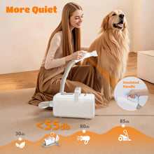 Pet Hair Dryer – Professional 2000W Dog Blower with 4 Nozzles, 3 Speeds & Adjustable Temperature