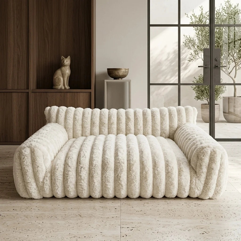 Premium Soft Corduroy Fleece Pet Couch Bed Sofa for Dogs and Cats Best Quality Comfortable Indoor Pet Chair with Supportive Back