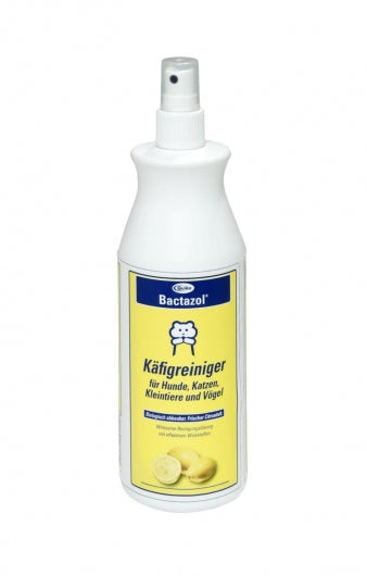 Käfigreiniger für Tierkäfige und Zubehör – Reinigungsmittel für Hunde und Katzen, 500 ml