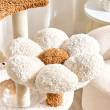 Scratching Post Cat Tree Flower Multi-Level Cat Climbing Frame with Space Capsule