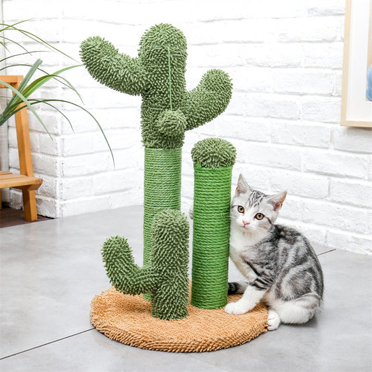 Kratzbaum im Kaktus-Design