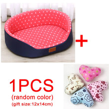 Autumn And Winter Warm Pet Dog Cat Universal Beds Soft Cushion Couch Bed for for Small Medium Dog Plush Cozy Puppy Nest Mat Pad