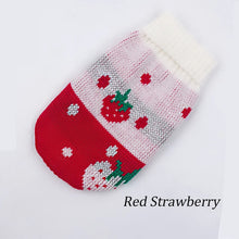Christmas Elk Dog Clothes - Cartoon Pattern Winter Sweater for Small Dogs Cats & Puppies