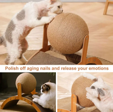 Kratzball für Katzen mit Sisal – Paw & Co