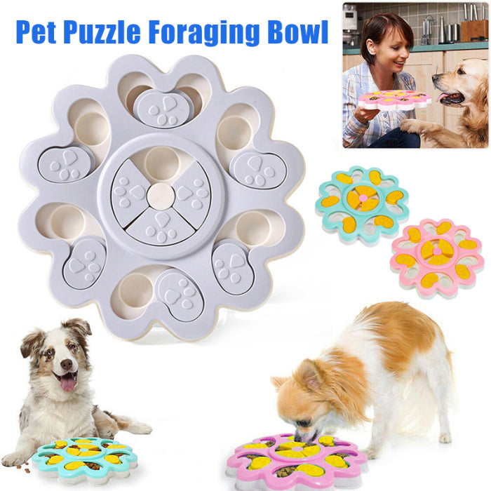 Interactive Smart Feeder Bowl for Engaging Dog Training-0