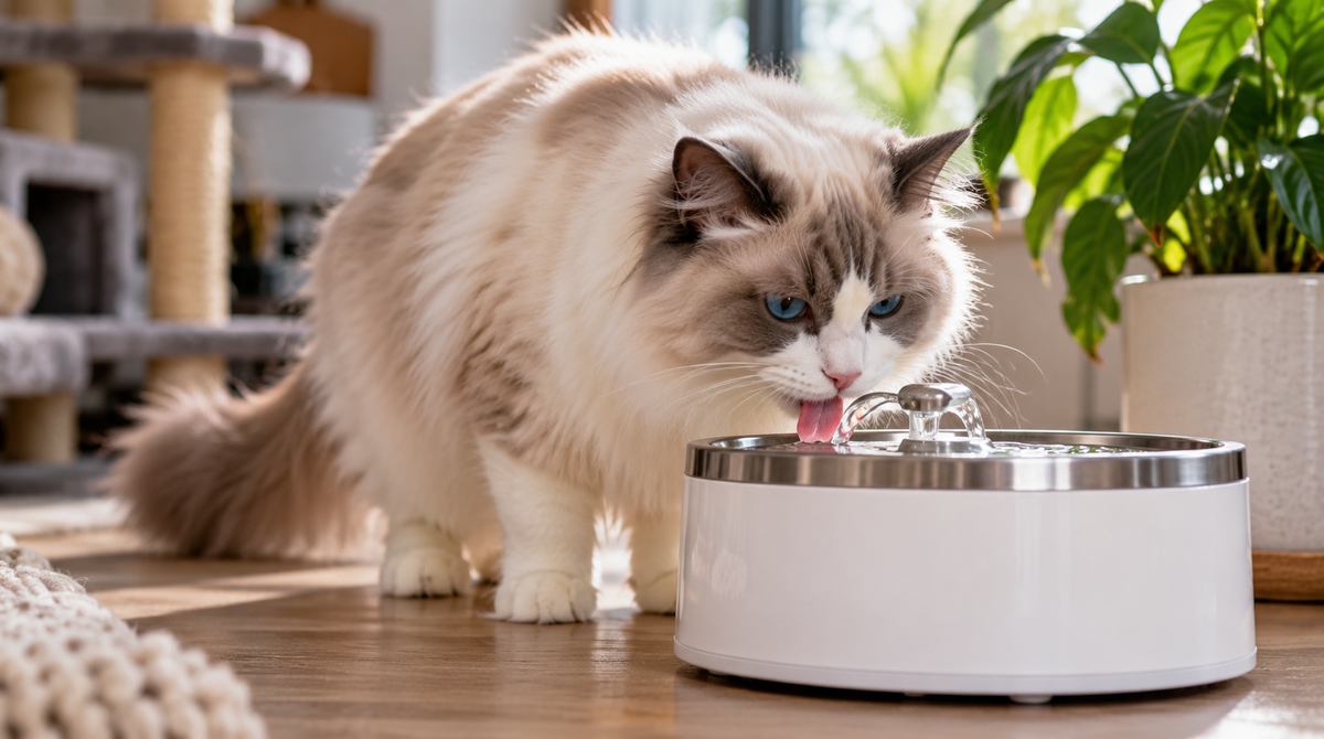 Trinkt deine Katze genug? So förderst du die Wasseraufnahme
