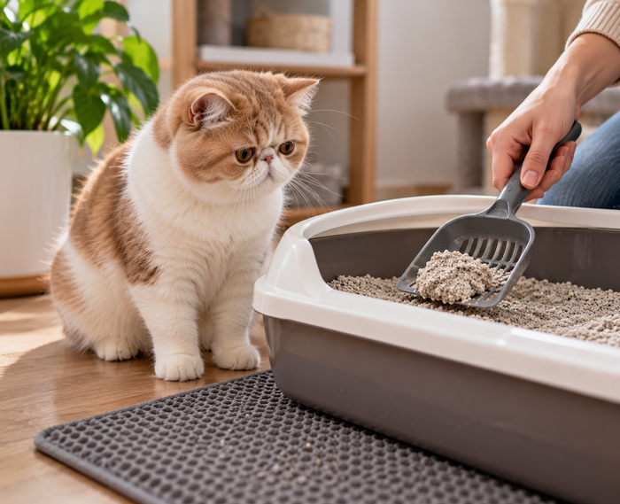 Katzenklo richtig reinigen: Wie oft ist wirklich nötig?