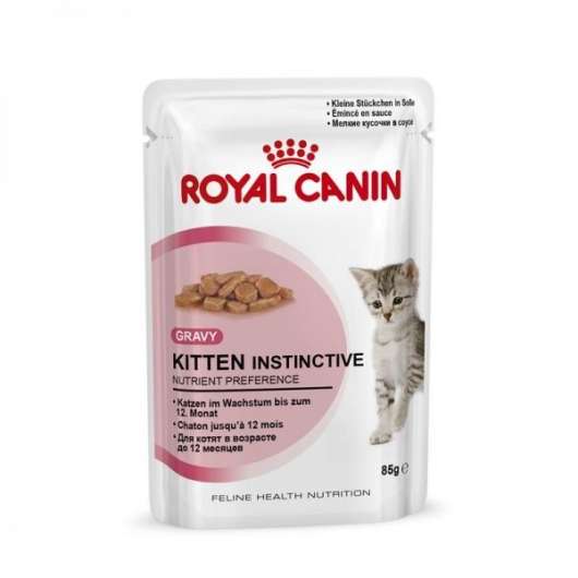 Frischebeutel Kitten Instinctive in Sosse Multipack 12x85g | Royal Canin Cat