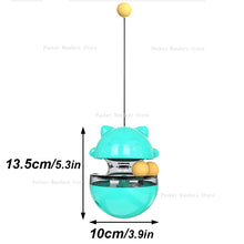 Interactive Cat Treat Ball – Food Dispensing Puzzle Toy for Indoor Cats & Kittens