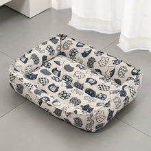 Pet Summer Mat Cute Dog Cooling Sofa Breathable Washable Four Seasons For Small Dog Bed Cushion Pet Cat Nest Mat Accessories