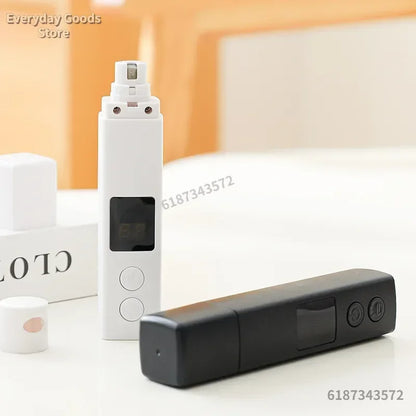 Painless USB Charging Dog Nail Grinders Rechargeable Pet Nail Clippers Quiet Electric Dog Cat Paws Nail Grooming Trimmer Tools