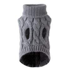 Small Dog Sweater - Warm Knitted Autumn Winter Clothing for Pet Dogs Comfort Wear