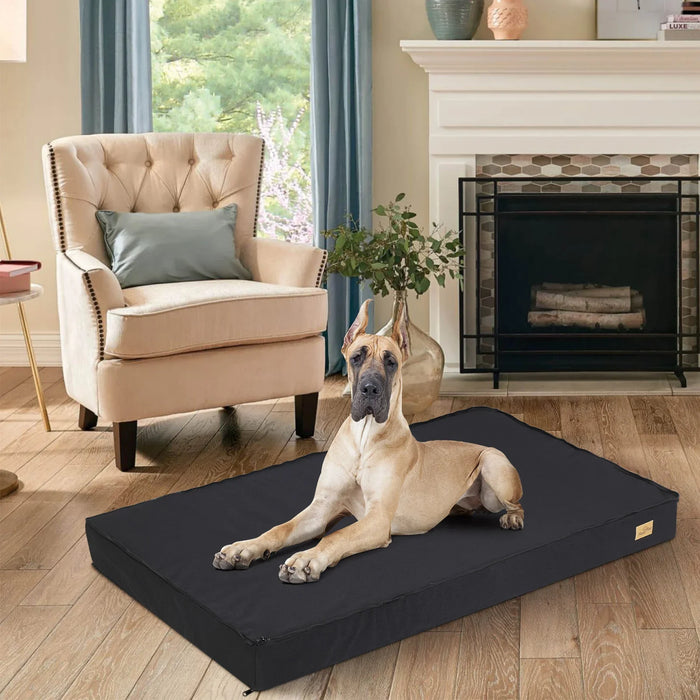 Orthopedic Dog Bed for Large Dogs – Waterproof, Washable & Non-Slip Pet Bed