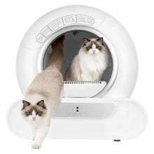 Self-Cleaning Cat Litter Tray,Electric Cat Litter Box,Smart Cat Litter Box with APP Remote Control,Spacious Entrance,Large Space