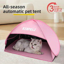 Portable Pet Tent – Foldable Cat & Dog House for Indoor & Outdoor Use, Windproof All-Season Shelter