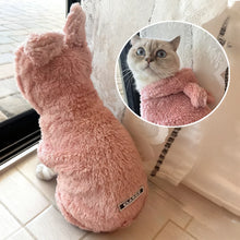 Fleece Warm Cat Costume - Soft Winter Sweater for Small Medium Dogs & Kittens