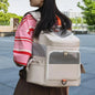 Dog Backpack Carrier Portable Pet Travel Carrier Ventilated Buckle Support Design Cat Puppy Bag Travel Bag for Travel Outdoor