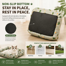Pet Summer Mat Cute Dog Cooling Sofa Breathable Washable Four Seasons For Small Dog Bed Cushion Pet Cat Nest Mat Accessories