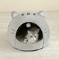 Cartoon Cat Bed Sleeping Dog Basket Tent Puppy Cave Sofa Pet Bed Small and Medium Cats House Cozy Kitten Cave Cushion