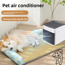 Small Air Conditioner for Pets Refrigeration Fan Mini Small Summer Dog Cat Rabbit Cooling Artifact Plus Water Spray Pet Products