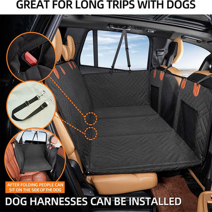 Dog Car Seat Cover Waterproof Back Seat Hammock 600D Oxford