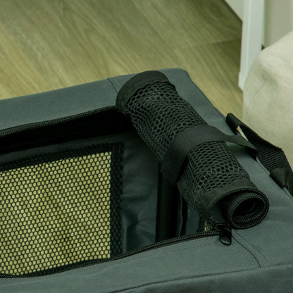 PawHut Soft Side Pet Carrier w/ Cushion, for Dogs