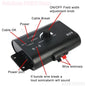Invisible Wireless Electric Dog Fence System Outdoor Dog Training Remote Control Beep DogShock Collar Electric Pet Fence
